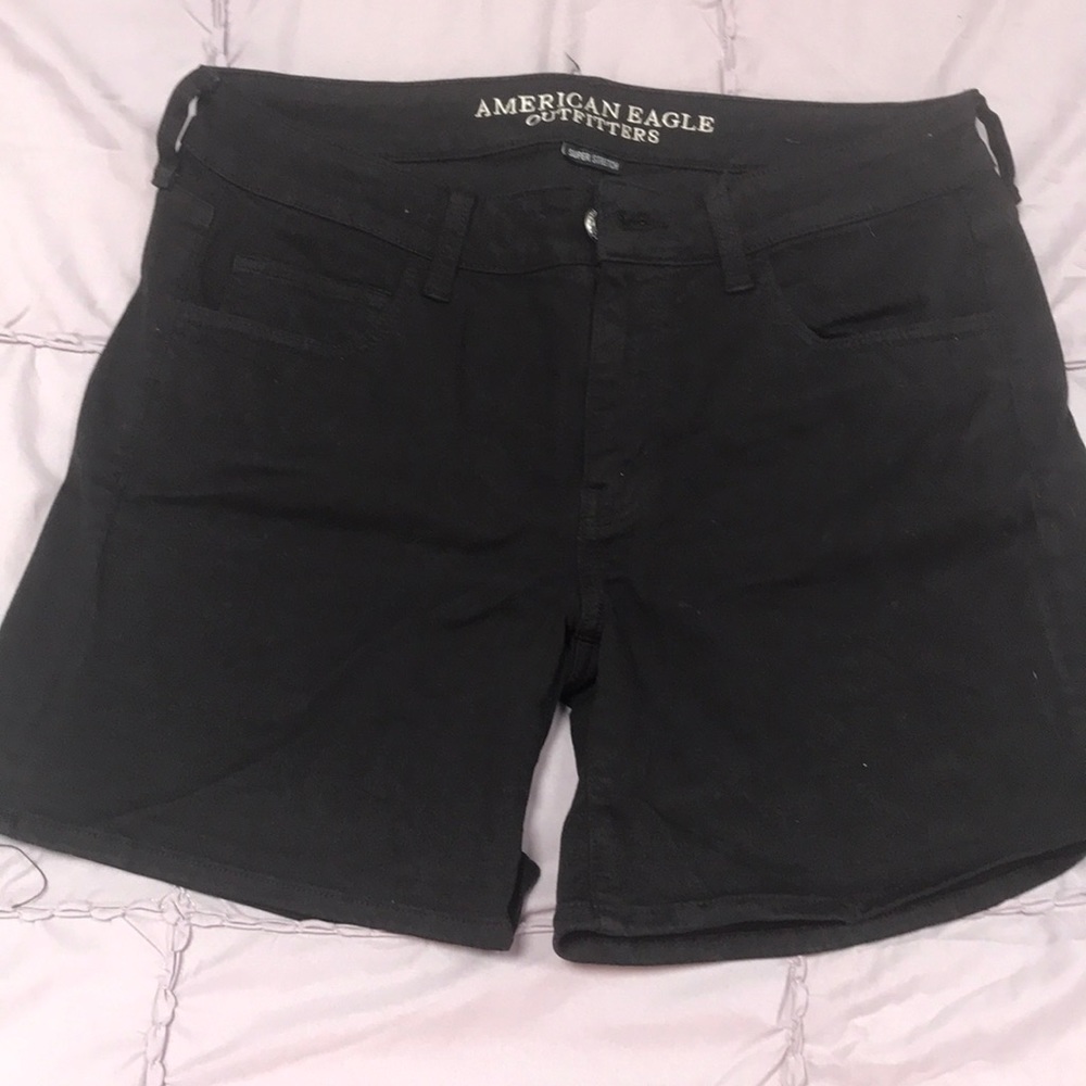 American Eagle Black Shorts Size 12